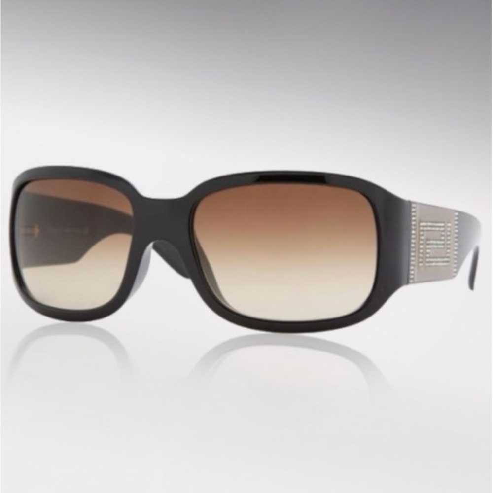 Versace Vintage Gianni M4159 Black Oversized Frame 2000s sunglasses Y2K
